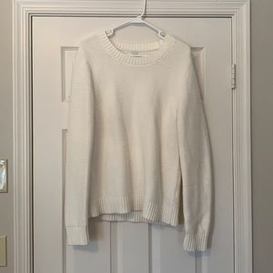 Jcrew, medium, white sweater